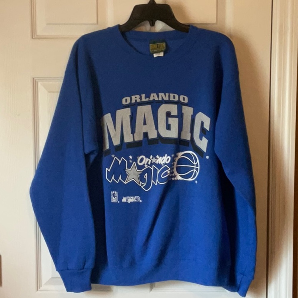 NBA Orlando Magic Home Team Unisex Vintage Embroidered Sweatshirt Size XL